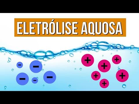 Thumbnail da aula: ELETRÓLISE AQUOSA: o que é e como ocorre | RESUMO DE QUÍMICA PARA O ENEM