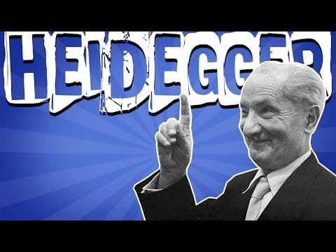 Thumbnail da aula: A FILOSOFIA DE MARTIN HEIDEGGER