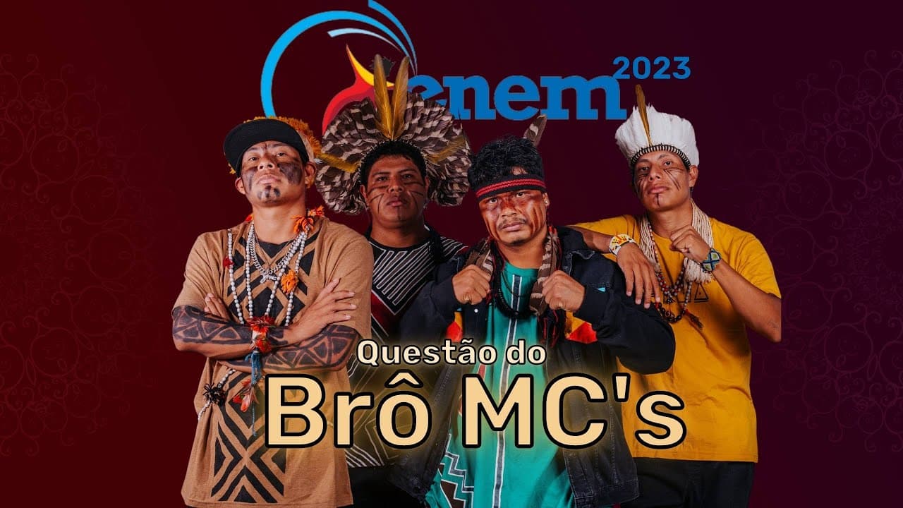 Thumbnail: ENEM 2023 RESOLVIDO: questão Brô MC's