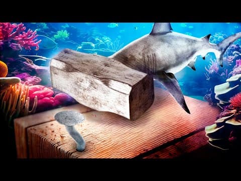 Thumbnail da aula: A BIZARRA biologia do TUBARÃO-MARTELO