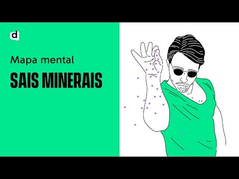 Thumbnail da aula: SAIS MINERAIS | Biologia | Quer Que Desenhe | Descomplica
