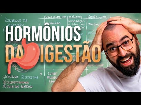 Thumbnail da aula: Hormônios do sistema digestório - Aula 20 - Módulo 7: Fisiologia Humana