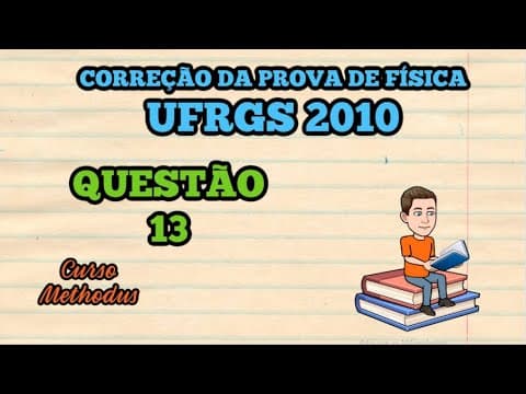Thumbnail da aula: 13 de 2010 da prova de física da UFRGS - Um corpo de alumínio e outro de ferro possuem massa mal