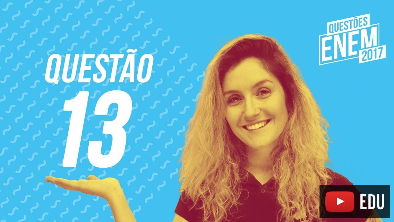 Thumbnail: Enem 2017 - Linguagens | Questão 13 (Caderno Amarelo)