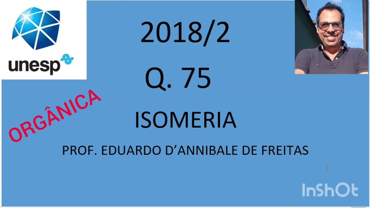 Thumbnail: UNESP 2018 Q.75