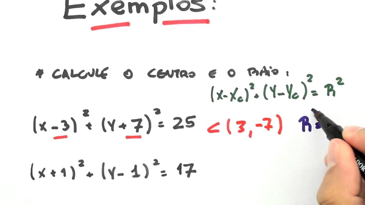 Thumbnail: Me Salva! GA37 - Equação da circunferência - Exemplos
