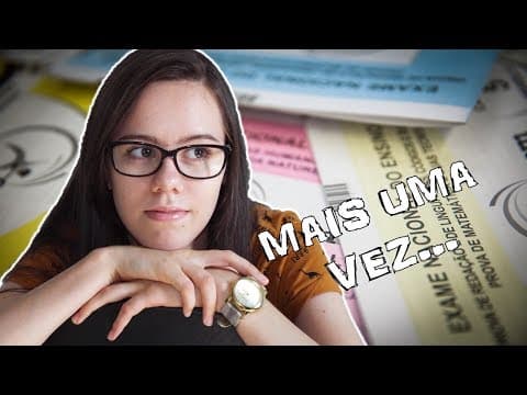 Thumbnail da aula: MINHAS NOTAS DO ENEM  2017 - Canal MedNina