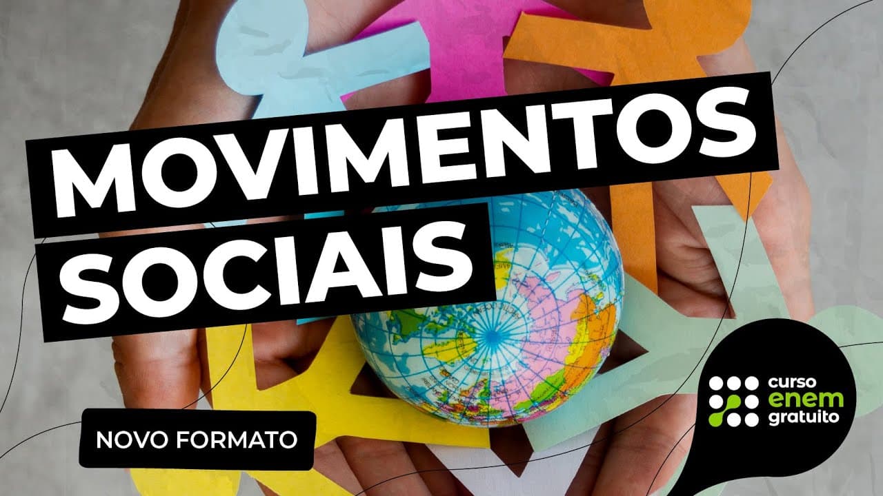 Thumbnail: MOVIMENTOS SOCIAIS | Sociologia para o Enem e o Encceja | Fábio Pereira
