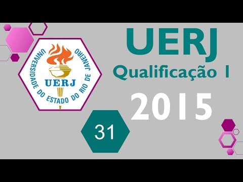 Thumbnail da aula: UERJ 2015 / 1° EQ Questão 31 - "Os combustíveis fósseis, que têm papel de destaque na matriz..."