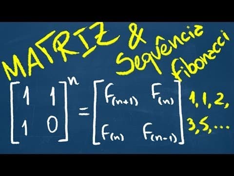 Thumbnail da aula: PIF - Multiplicação de Matrizes, Sequência Fibonacci e Indução Finita | Matemática Rio