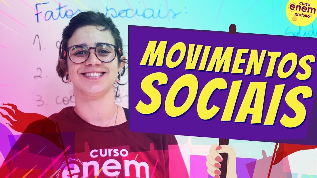 Thumbnail: MOVIMENTOS SOCIAIS | Resumo de Sociologia para o Enem