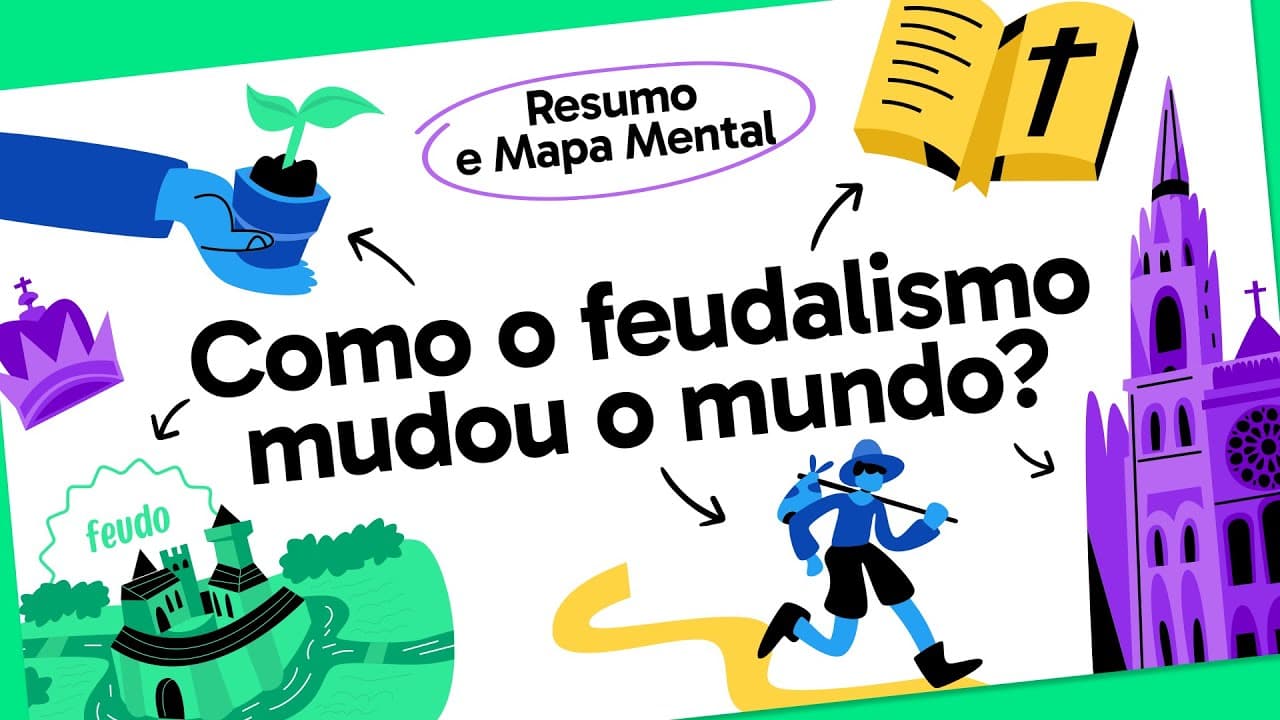 Thumbnail: IDADE MÉDIA | HISTÓRIA | QUER QUE DESENHE?