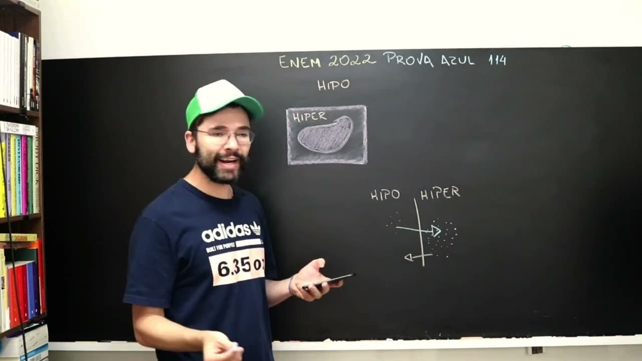 Thumbnail: ENEM 2022 questão 114 prova azul Biologia