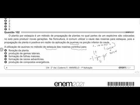 Thumbnail da aula: Biologia enem 2021 questão n°5