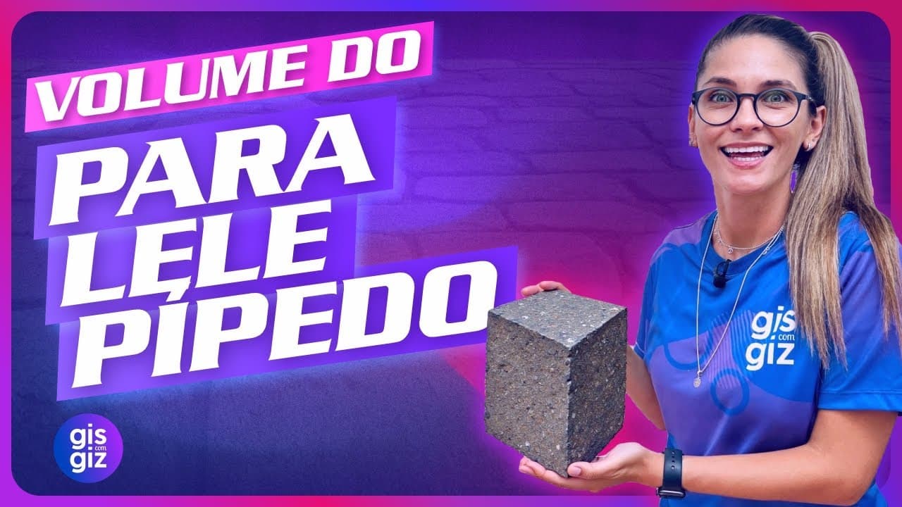 Thumbnail: VOLUME DO PARALELEPÍPEDO | GEOMETRIA ESPACIAL