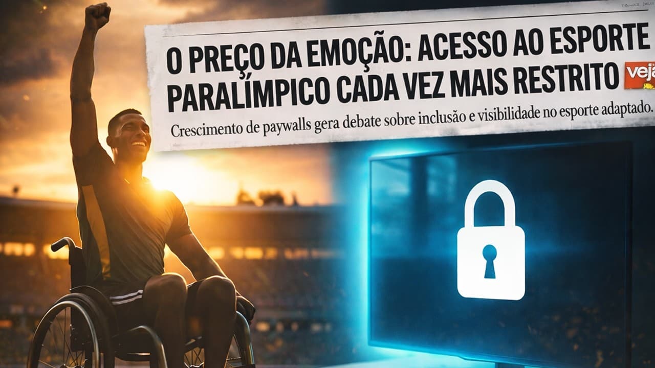 Thumbnail: Acessibilidade nos esportes no Brasil: como usar esse tema na redação do Enem 2026