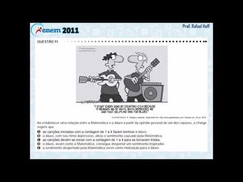 Thumbnail da aula: Inglês Enem 2011 PPL: interpretação de charge.