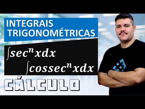 Thumbnail da aula: 📚INTEGRAIS TRIGONOMÉTRICAS Tipo IV - Cálculo 1  (#53)