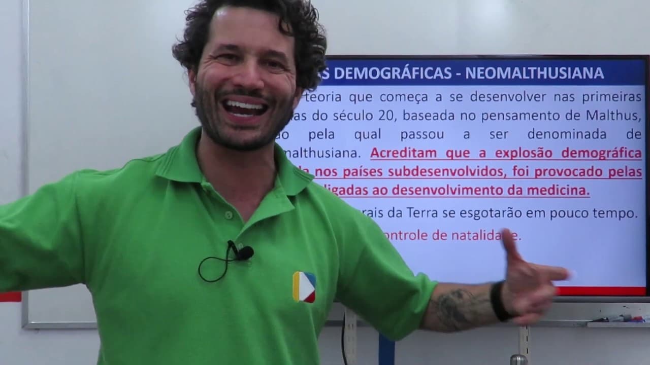 Thumbnail: Geografia - Teorias Malthusiana e Neomalthusiana