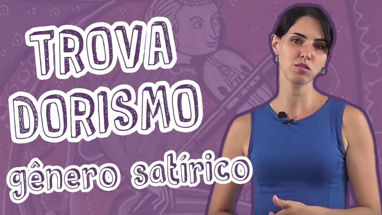 Thumbnail: Aula Português - Trovadorismo - Aula 4 - Gênero Satírico - STOODI