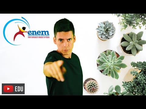 Thumbnail da aula: COMO A BOTÂNICA É COBRADA NO ENEM?