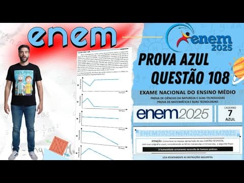 Thumbnail da aula: ENEM 2025 Caderno AZUL - QUESTÃO 108 | Para transportar uma caixa do primeiro para o segundo piso ..