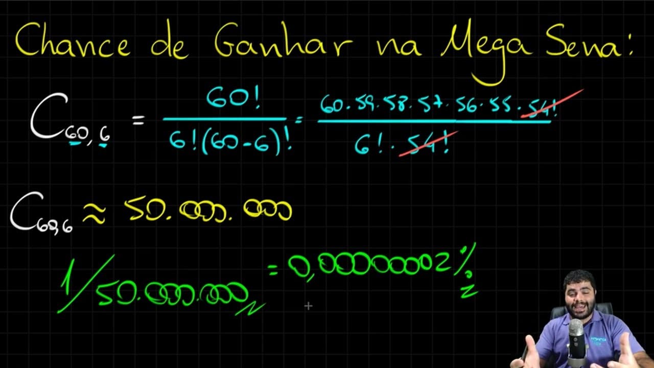 Thumbnail: Probabilidade de Ganhar na Mega Sena Acumulada e Coincidências da Vida