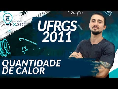 Thumbnail da aula: RESOLVIDA - (UFRGS – 2011) Uma mesma quantidade de calor Q é fornecida a massas iguais de dois lí...