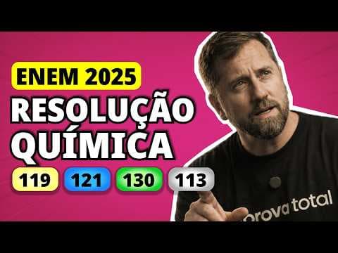Thumbnail da aula: ENEM 2025 QUÍMICA – Questão 119 | A dimetilamina é uma substância de elevada toxidez que entra em