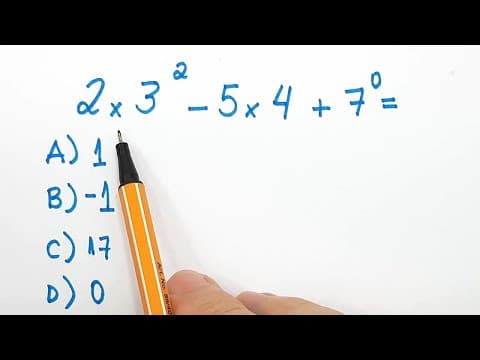 Thumbnail da aula: 🔥 HELP MATEMÁTICA BÁSICA - Desafios - Expressão Numérica #40 🔥