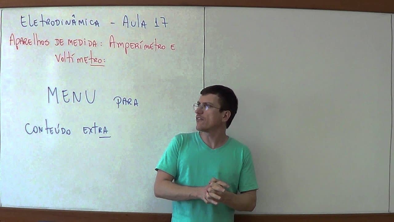 Thumbnail: Aparelhos de Medida Elétrica e Instalações Residenciais