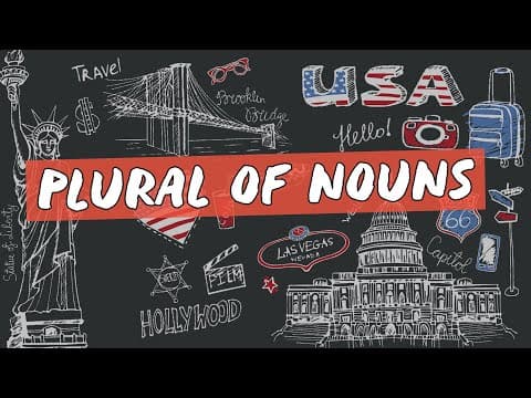 Thumbnail da aula: Plural of Nouns - Brasil Escola