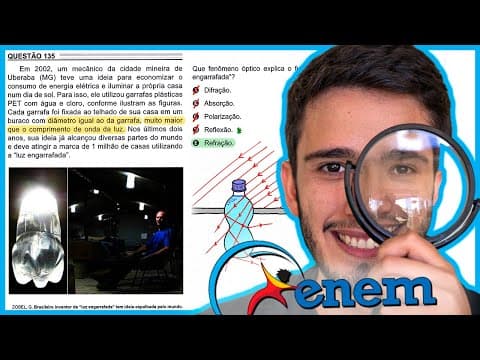 Thumbnail da aula: ENEM 2022 - Em 2002, um mecânico da cidade mineira de Uberaba (MG) teve uma ideia para economizar o
