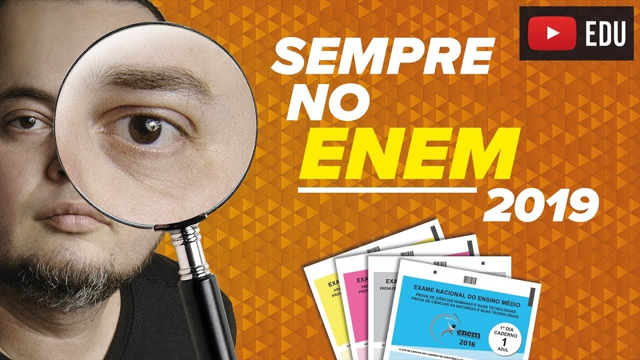 Thumbnail: ENEM Top 3 assuntos mais cobrados em Física | YouTube EDU