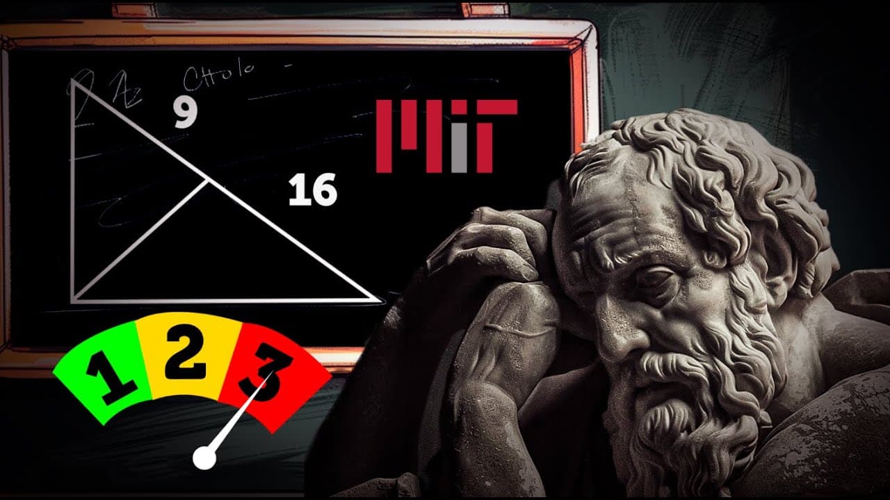 Thumbnail: Geometria em 3 níveis diferentes (a terceira você não conhece)