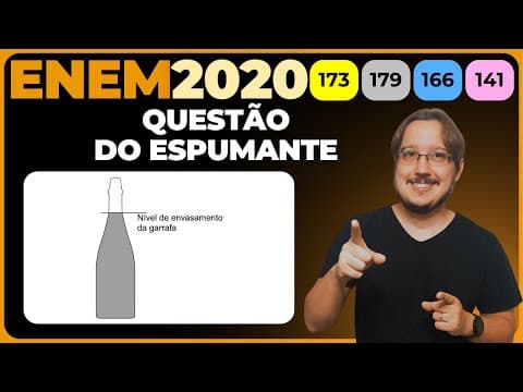 Thumbnail da aula: ENEM 2020 || Análise de Dados || O consumo de espumantes no Brasil tem aumentado nos últimos anos