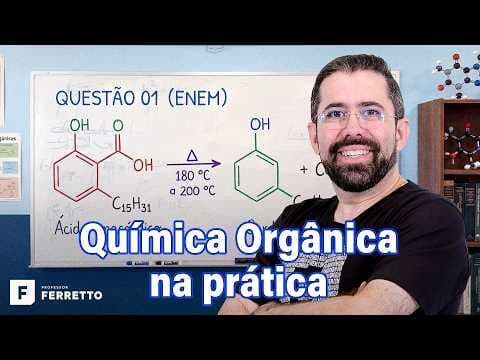 Thumbnail da aula: Química Orgânica na prática em 17 minutos