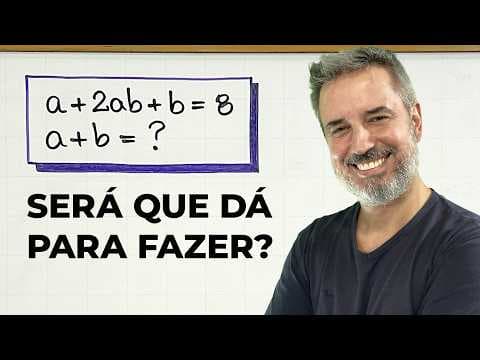 Thumbnail da aula: UMA EQUAÇÃO DIOFANTINA que é uma beleza! 😍 [Horizontal]