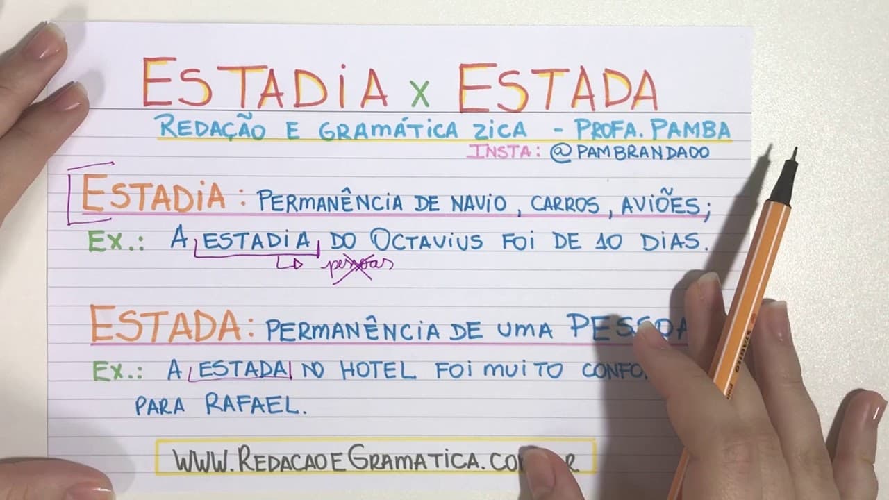Thumbnail: ESTADIA x ESTADA: VOCÊ ERROU A VIDA TODA
