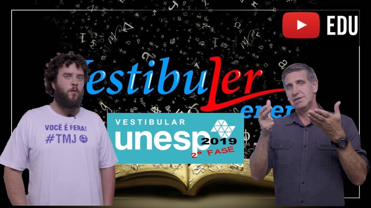 Thumbnail: REDAÇÃO UNESP 2019 - dicas finais para tirar nota máxima