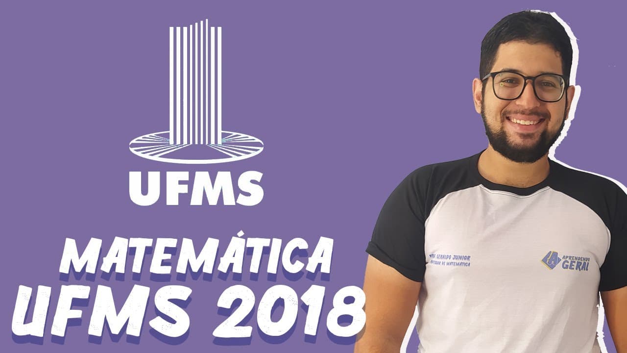 Thumbnail: UFMS 2018 - Questão 31 - Matemática
