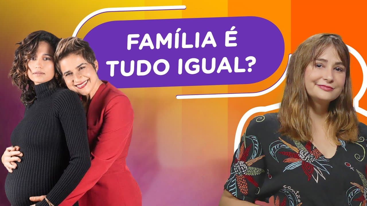 Thumbnail: Família é tudo igual? | Professora Renata responde