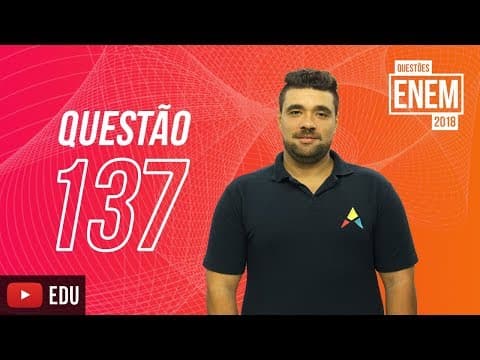 Thumbnail da aula: ENEM 2018| Porcentagem | Questão 137 (caderno amarelo)