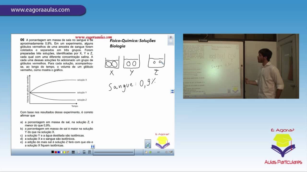 Thumbnail: Correção FUVEST 2013 - Questão 06 - Química