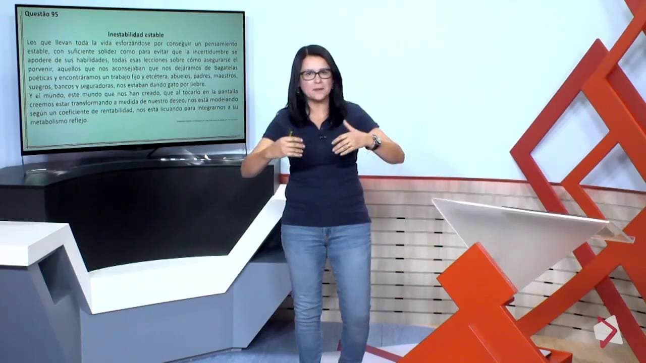 Thumbnail: ENEM 2016 - Questão 95 (Espanhol) - Linguagens, códigos e suas tecnologias (ref. prova cinza)