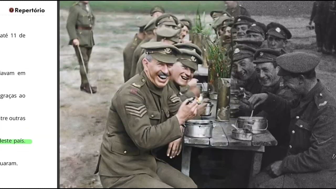 Thumbnail: Tudo da Primeira Guerra Mundial para o Enem em menos de 20 minutos
