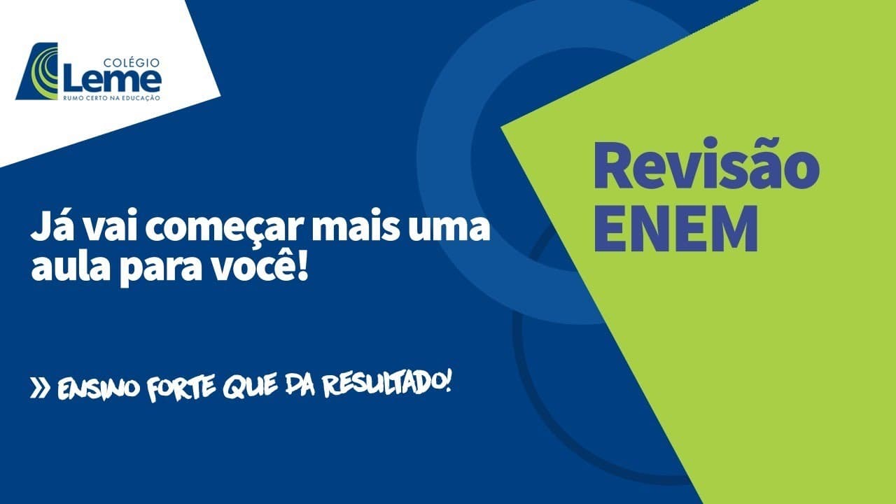 Thumbnail: Revisão ENEM - Inglês - Prof. Celinho - 25/08
