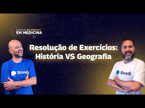 Thumbnail da aula: Questões de História e Geografia que vão cair no #vestibular de #Medicina