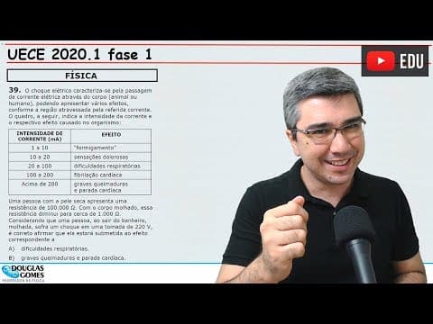 Thumbnail da aula: Vestibular UECE 2020.1 Fase 1 Completo | Correção | Comentário