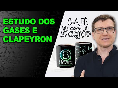 Thumbnail da aula: ESTUDO dos GASES e CLAPEYRON - Termologia - EXERCÍCIOS para REVISÃO de FÍSICA - EXC061